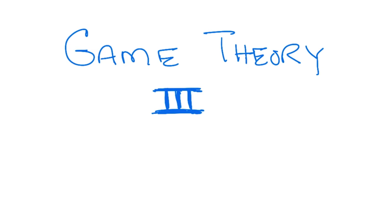 Game Theory III